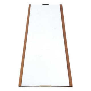 Mid-Century Danish Teak Wall Mirror For Sale