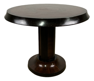 Rationalist Inlaid Wooden Coffee Table, Italy, 1930s