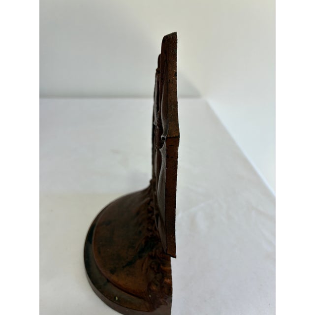 Vintage Cast Iron Sailing Ship Bookend For Sale In Oklahoma City - Image 6 of 8