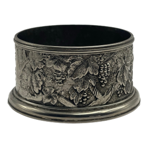 1950s Vineyard Silverplate Wine Coaster
