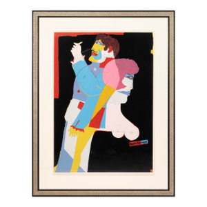 Richard Linder - Room for Rent 1969 Signed Screenprint on Paper 69/150 Framed