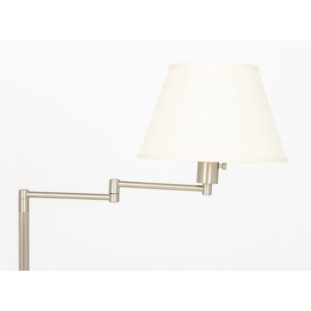 Metal Mendizabal Swing-Arm Floor Lamps, Pair For Sale - Image 7 of 8