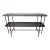 Italian Art Deco Inspired Ts Marble Top Tiered Console Table by Gubi For Sale