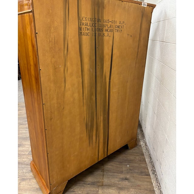 Vintage Lexington Haberdashery Apothecary Cabinet Display Chest For Sale - Image 10 of 18