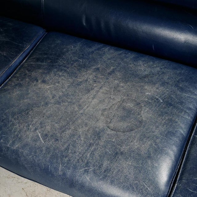 Three-Seater Leather Sofa from de Sede, 1980s For Sale - Image 10 of 13