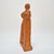 Standing Female Terracotta Figure Leaning on a Pillar by Pál Pátzay, 1970s For Sale - Image 4 of 11