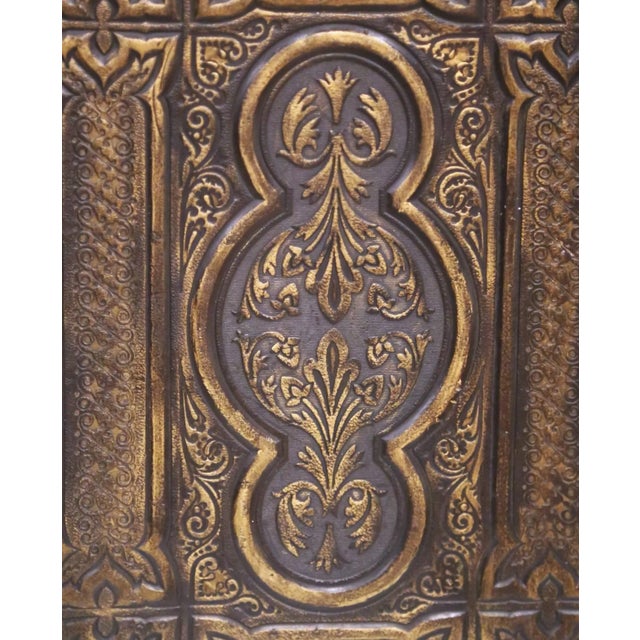 Brown 19th Century English Victorian Illustrated National Family Bible With Gilt Pages For Sale - Image 8 of 11