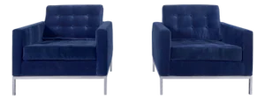 Mid-Century Modern Lounge Chairs by Florence Knoll for Knoll International