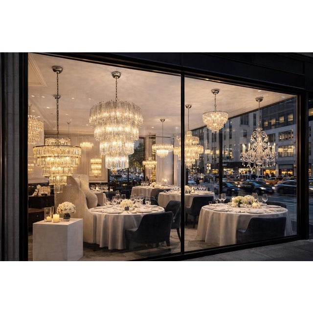 Italian Chandelier in Murano Glass, 1990 For Sale - Image 6 of 18