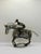 Mid-Century Modern Vintage Rare Wire Horse and Rider Sculpture, Equestrian Modernist Folk Art For Sale - Image 3 of 4