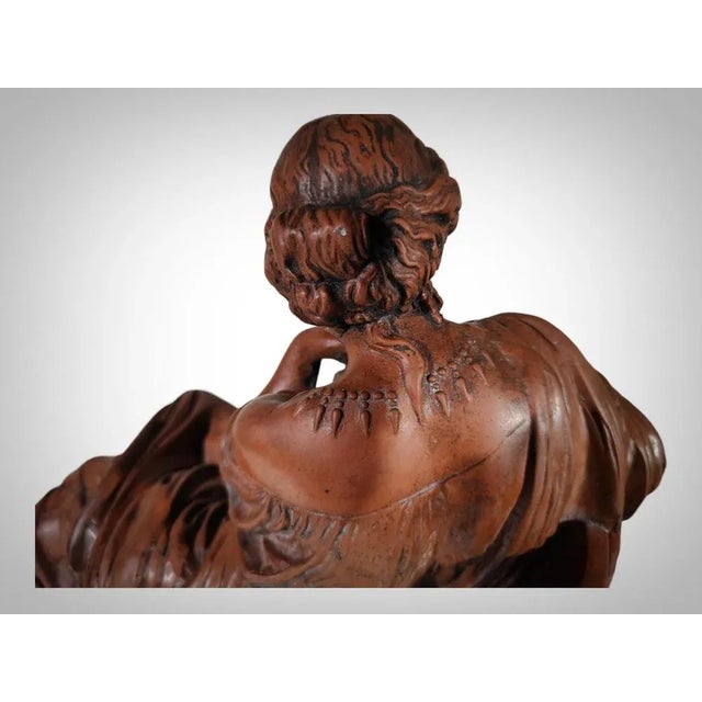 Large Antique Sculpture, 1880 For Sale - Image 6 of 13