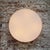 White Opaline Glass Wall Round Flush Mount from Bega Limburg For Sale - Image 10 of 17