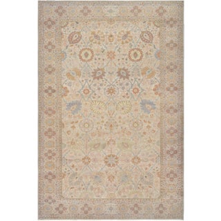 Mansour Tabriz Rug - 6'6" X 8'10" For Sale