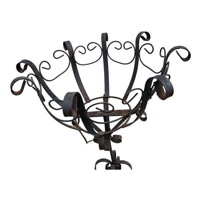 This rustic looking scrolled garden plant stand is 23 inches in height and has that classic look. The interior diameter of...