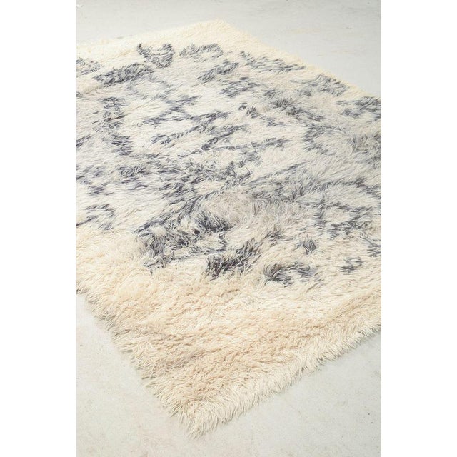 Vikingstad Rya Rug by Clara Salander, 1970s For Sale - Image 4 of 7