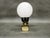 Black Vintage Brass Double Globe Wall Light by Kamenický Šenov, Czechoslovakia, 1970s For Sale - Image 8 of 11
