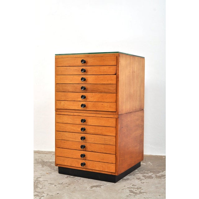 Vintage School Chest of Drawers, 1950s For Sale - Image 12 of 12