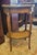 Art Deco Fine Antique French Stone Top Marquetry Side Table For Sale - Image 3 of 15