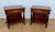 Traditional French Empire Wood Nightstands with Marquetry and Black Columns, 1935, Set of 2 For Sale - Image 3 of 15