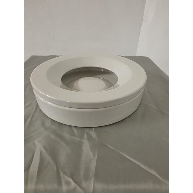 White Barbados Ashtray by Angelo Mangiarotti for Danese, 1960s For Sale - Image 8 of 13