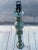 Verdigris Japanese Floor Lamp in Verdigris Bronze For Sale - Image 8 of 13