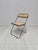 Mid 20th Century Vintage Cane Wicker Plia Folding Chair by Giancarlo Piretti for Anonima Castelli, 1960s For Sale - Image 5 of 5
