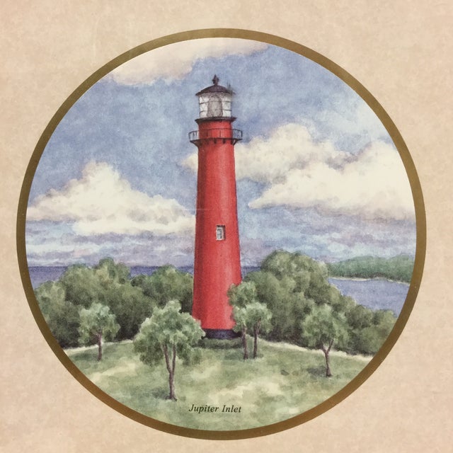 Vintage Framed Lighthouse Prints A Pair Chairish