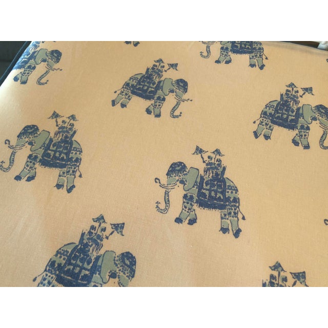 Vintage Lilly Pulitzer Boys Faux Bamboo White Lacquered Baby Changing Table For Sale - Image 5 of 12