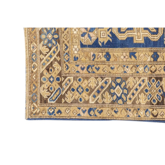 Antique Perpedil Rug 4'8'' x 6'6'' For Sale - Image 12 of 12