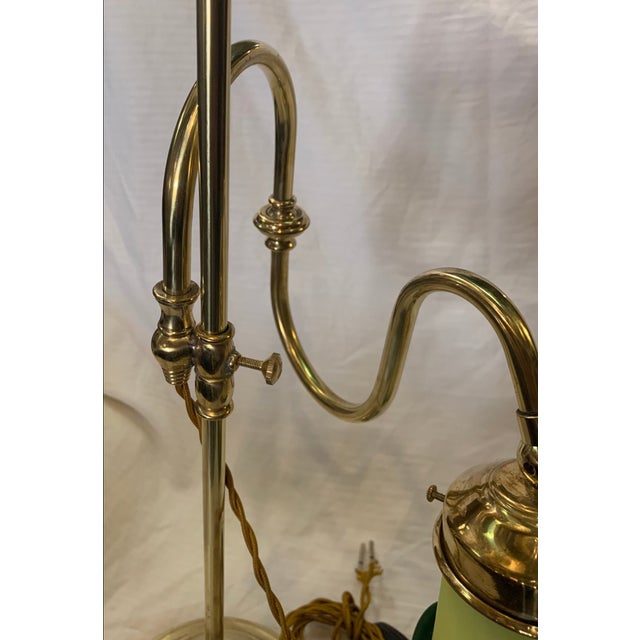 Liberty Lamp with Three Joints – Italy, 1890–1919 A rare and elegant Liberty (Art Nouveau) table lamp, produced in Italy...