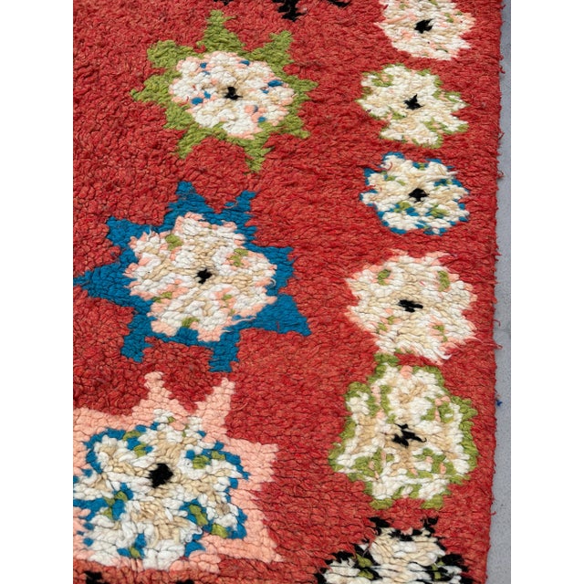 1970s Moroccan Colorful Rug - 5'8" X 11'6" Ft For Sale - Image 5 of 9