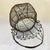Antique French Handmade Iron Wire Kitchen Egg Basket For Sale - Image 9 of 14
