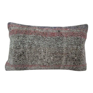 Handmade Natural Turkish Kilim Pillow Cover For Sale
