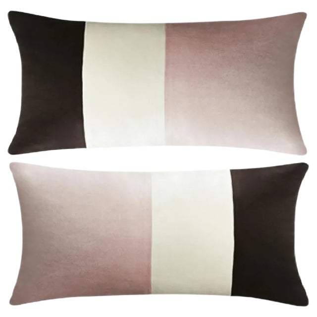 3-Tone Bedroom Cushion in Pink by Lorenza Briola for LO Decor For Sale