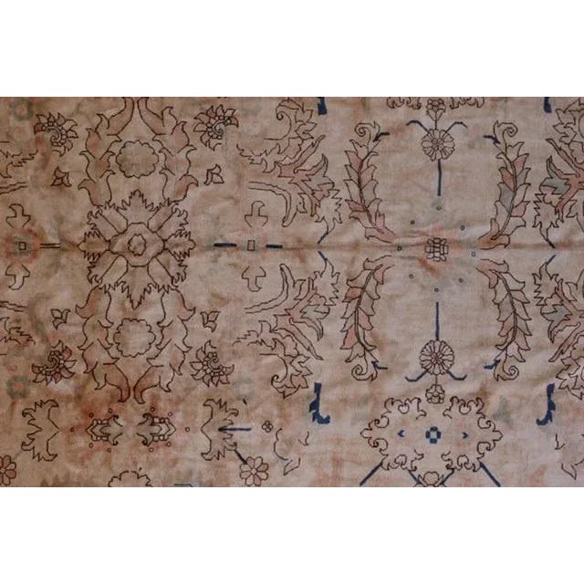 Textile 1990's Persian Heriz Rug For Sale - Image 7 of 13