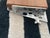 Wood 1990s Petite Wood and Pewter Cheese Board With Mouse & Cheese Knife- 2 Pieces For Sale - Image 7 of 13