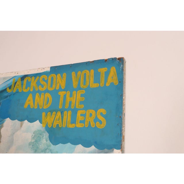 Monumental Ghanaian "Concert Party" Fragmentary Bifold Painting by Mark Anthony For Sale - Image 10 of 18
