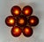 Sakura Bronzed Frosted Amethyst Globe Flush Mount by Fabio LTD For Sale - Image 6 of 8