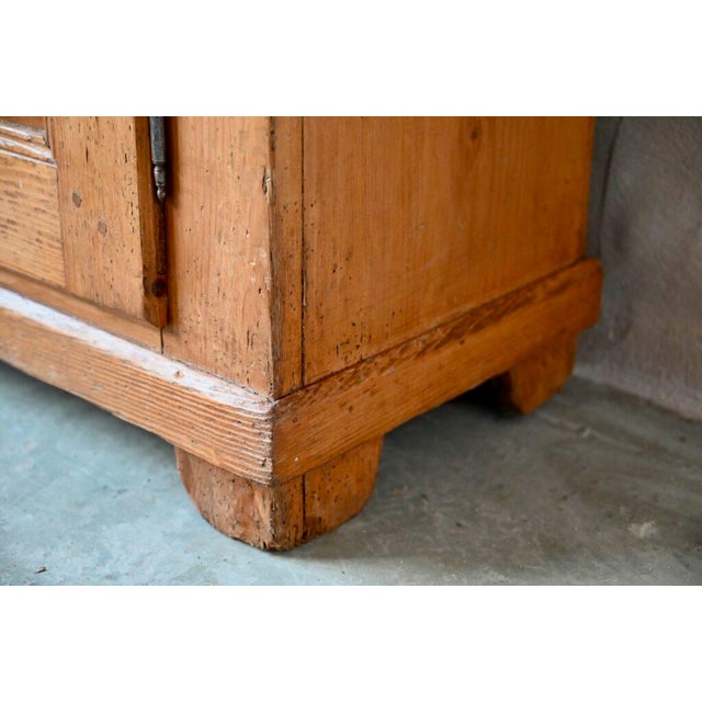 Beige Antique Buffet in Fir, 1890s For Sale - Image 8 of 18