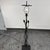 Black Pottery Barn Sabina Wrought Iron Figural Floor Lamp For Sale - Image 8 of 12
