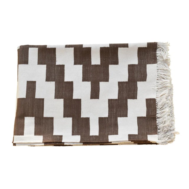 Boho Chic Hubli Rug, 8X10 For Sale - Image 3 of 4