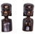 Vintage African Bookends in Lacquered Ebony, 1920s, Set of 2 For Sale - Image 11 of 11