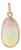 Boho Chic 2.02 Ct Watermelon Tourmaline Bezel Set Pendant for Her in 14k Gold For Sale