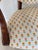 Boho Chic Vintage Inlaid Wood Round Back Accent Chair For Sale - Image 3 of 7