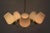 Beige Mid-Century Chandelier, 1960s For Sale - Image 8 of 13