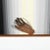 Kurt Larisch (Austrian, 1913-2009), Untitled Acrylic on canvas with applied carved wood four fingered hand at lower right,...