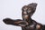 Metal Vintage Art Deco Sculpture in Ceramic and Bronze by Jan Lichtág, 1930s For Sale - Image 7 of 12