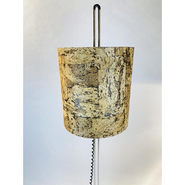 Floor Lamp in Cork and Chrome from Staff, 1970s For Sale - Image 16 of 18
