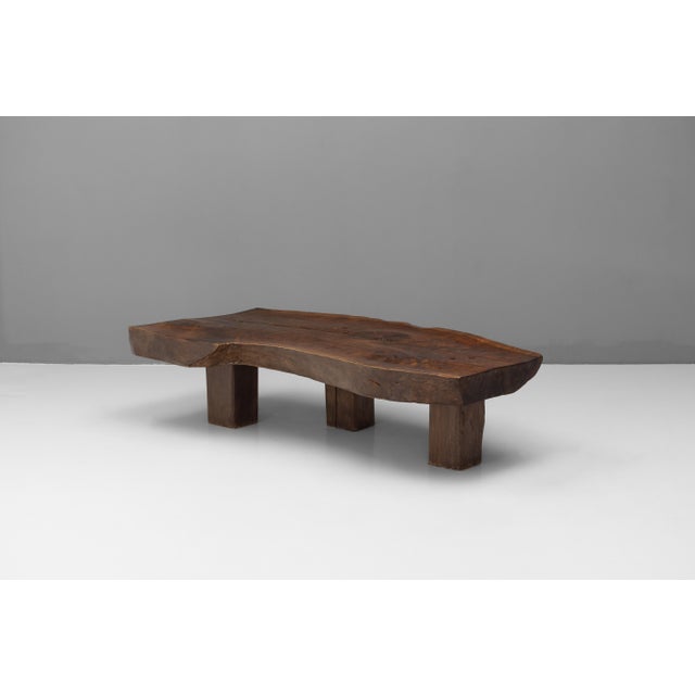Rustic Low Table, 1950 For Sale - Image 10 of 10