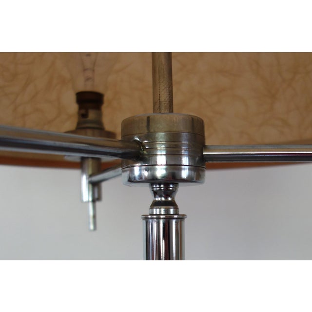 Space Age Three-Light Floor Lamp attributed to Scolari, 1970s For Sale - Image 10 of 15